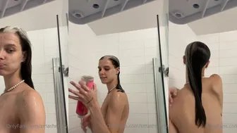 Ashley Matheson, Shower Nipslip Tease
