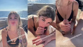 Kittiebabyxxx, Boatside Outdoor POV Blowjob