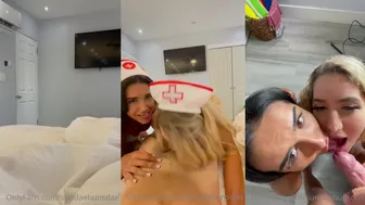 Livvalittle, Two Horny Nurses Craving for Your Cum