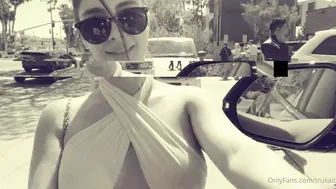 Tru Kait, Latina Model’s Backseat Erotic Escape