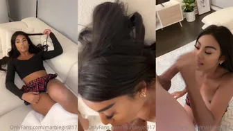 Sophie Vanmeter, Skirt-Clad Deepthroat Oral Play