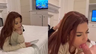 Hannah Jo, Bedtime Deepthroat Oral Delight