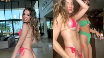 Lyna Perez, Tiny Bikini Nipslip Tease