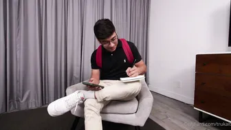 Tru Kait, Two Latina Schoolgirls in Short Skirts in Threesome