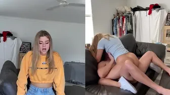 Utahjaz, Playful Teen in Couch-Based Intimate POV