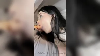 Hannah Jo, Under-Table Oral and Handjob POV Scene