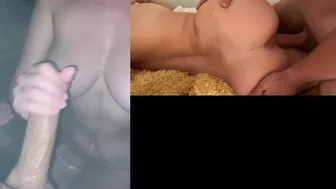 Lily Rose, Couples Outdoor Hot Tub Intimate POV Video