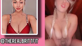 Therealbrittfit, Blonde in Passionate Cabin Hotel Encounter