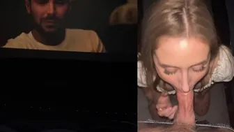 Bronwin Aurora, Risky Movie Theater POV Intimate Tape