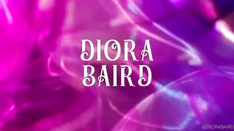 Diora Baird, Silky Lingerie Striptease Performance