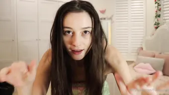 Florescent, Cute Teen Lingerie Try-On-Haul Tease