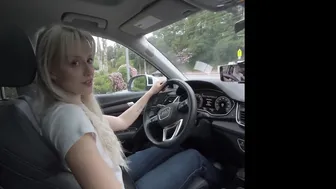 Littlepolishangel, Blonde Babe with Driving Instructor Encounter
