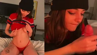 Lilmochidoll, CFNM Homemade Oral with Facial Finish