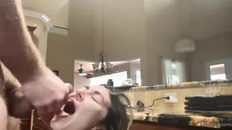 Bryce Adams, Fit Woman Kitchen Counter Facial Sex