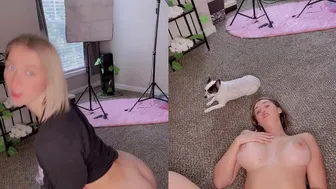 Spencer Nicks, Yoga Striptease During Livestream