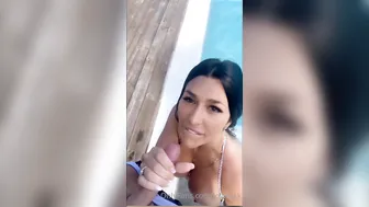 LoveLykk, Katryne, Poolside Oral and Facial Session