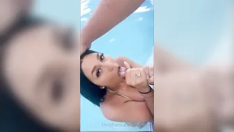 LoveLykk, Katryne, Poolside Oral and Facial Session