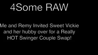 Kristy Kream, Sweet Vickie, MILF Swinger Wife Swap Foursome