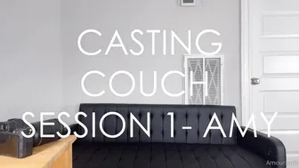 Amouranth, Red Lingerie Casting Couch BG Video