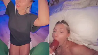 TheRealBritFit, Deepthroat Explosive Facial POV Video