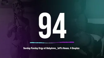 KatieLin_NextDoor, BabyAnne_Isfl, JasonChloeSwing, GionLexi, Four Swinger Couples in Sunday Funday Orgy