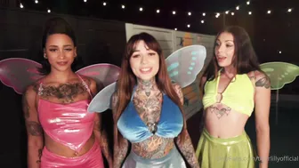 Miss Antiverse, Annie Vers, TigerLilly, Brenna McKenna, Foursome POV Oral