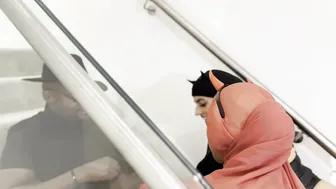 Aaliyah Yasin, Yasmin Khan, Arab Hijabi in BBC Halloween Threesome