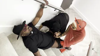 Aaliyah Yasin, Yasmin Khan, Arab Hijabi in BBC Halloween Threesome