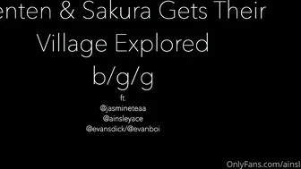 Ainsleyace, JasmineTeaa, Naruto Cosplay Tenten and Sakura in BGG Threesome