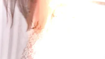 Cute Japanese Fresh Grad OL In High Knee Stocking Blowjob