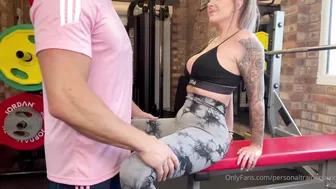 Marc Rose, Zoe Grey, Creampie Encounter with Curvy MILF at the Gym
