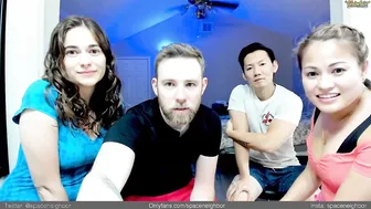 SpaceNeighbor, Chaos And TNT, Webcam BBGG Oral Swap Livestream