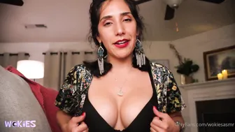 Wokies Asmr, Perky Breast Play in Bra JOI