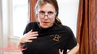 Xev Bellringer, Roommate Oral with Cum in Mouth