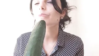 Jessy Asmr, Deepthroat Oral with Cucumber