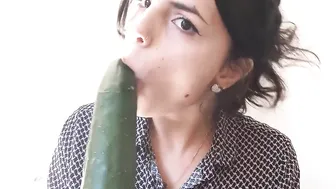 Jessy Asmr, Deepthroat Oral with Cucumber