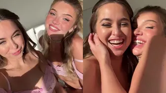 Riley Reid, Bri Summers, Two Lesbians Playing with Small Breasts