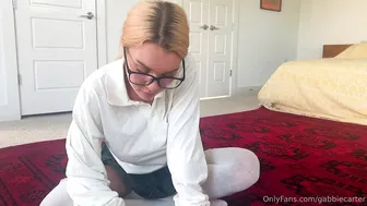 Gabbie Carter, Nerdy Babe in Oral and Breast Practice POV