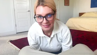 Gabbie Carter, Nerdy Babe in Oral and Breast Practice POV